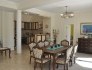 Open plan kitchen with dining area