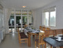 Indoor dining area