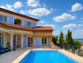 Side view from the the pool